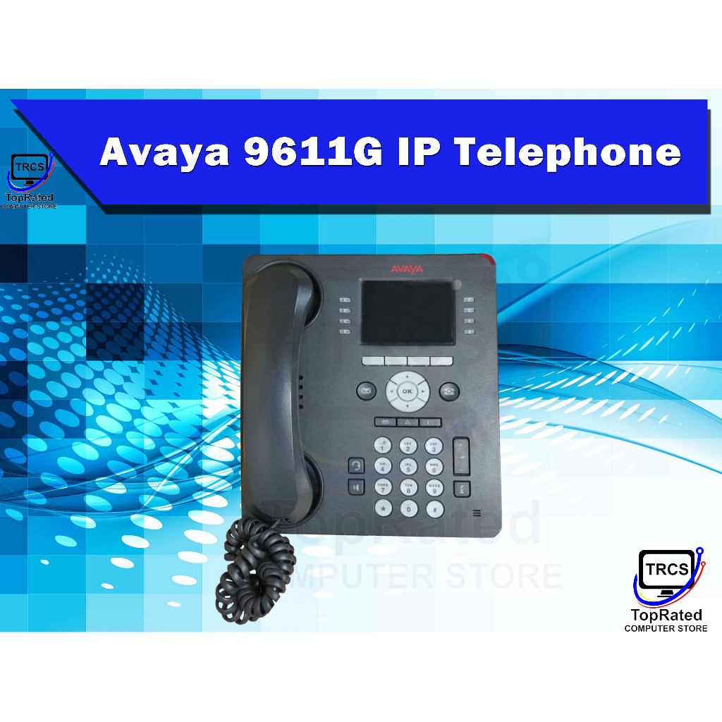 Avaya 9611G IP telephone Deskphone (Used) Shopee Philippines