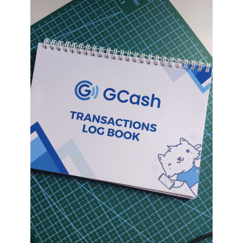 Gcash Transaction Notebook 120 pages / 60 leaves Waterproof Cover ...