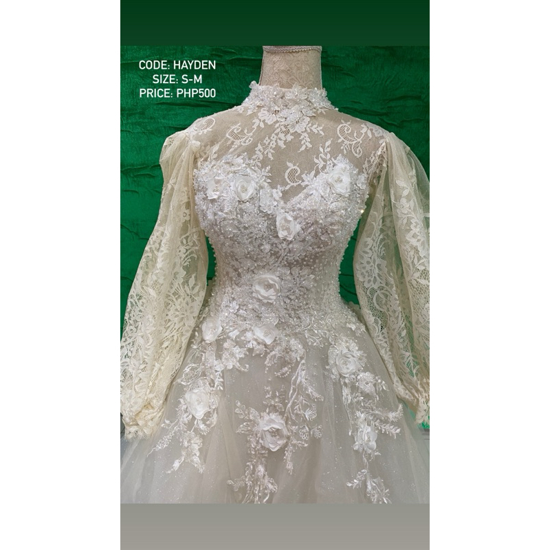 CIVIL GOWN (CODE: HAYDEN) | Shopee Philippines