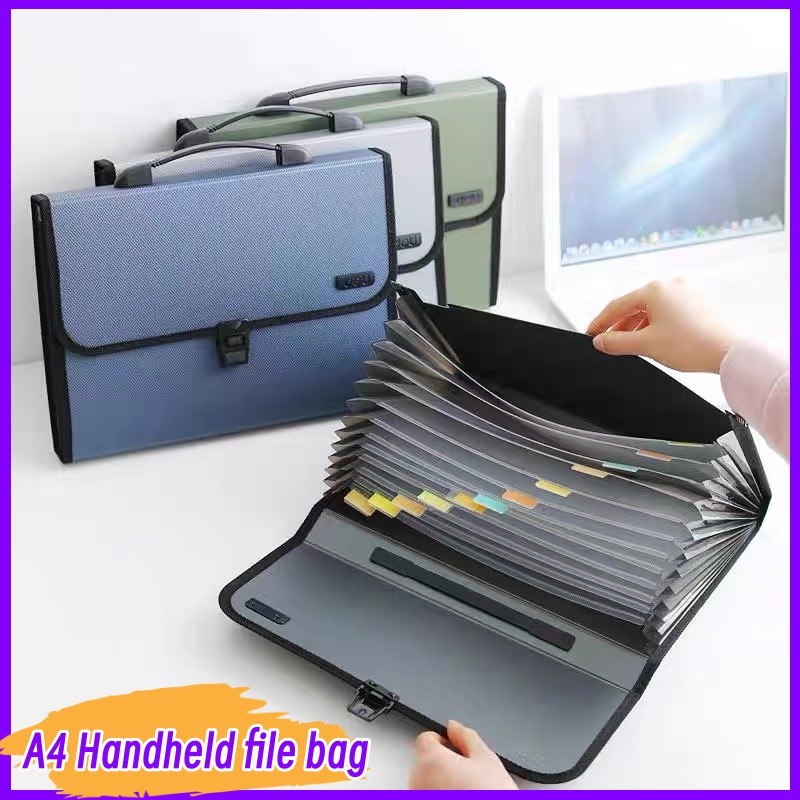 Organ Bag Multi Tier Folder Student Business Document Bags Multi ...