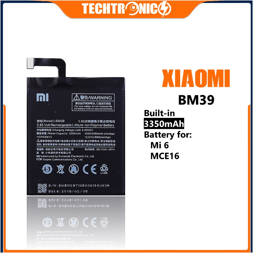 Shop xiaomi mi 6 battery for Sale on Shopee Philippines