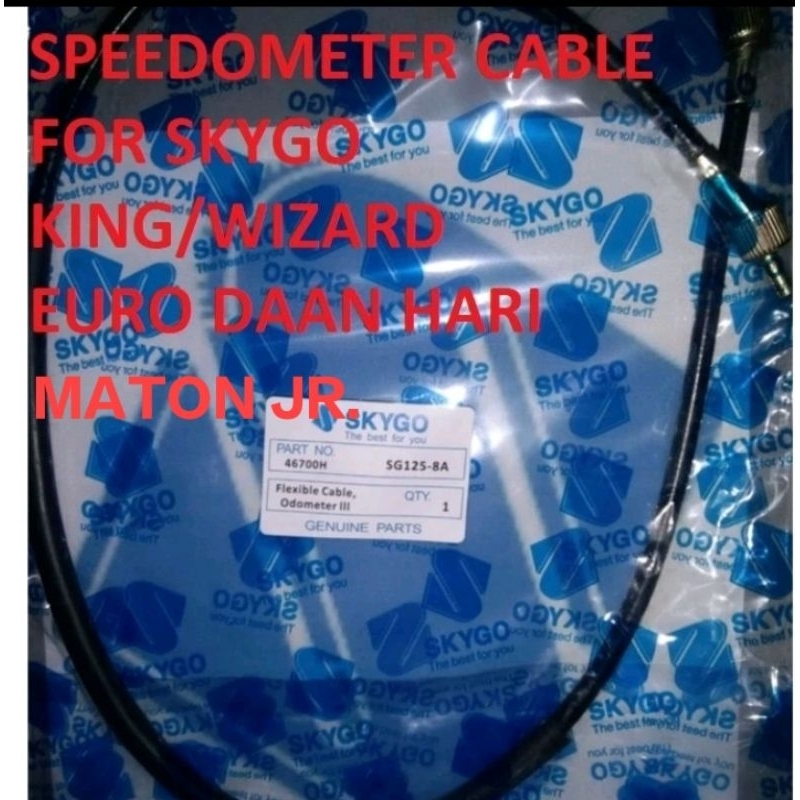 skygo king/wizard/daan hari/maton jr/odometer cable/speedometer cable ...