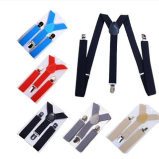 kids suspender ajustable Toddler Elastic Suspenders Y Clip for jumper ...