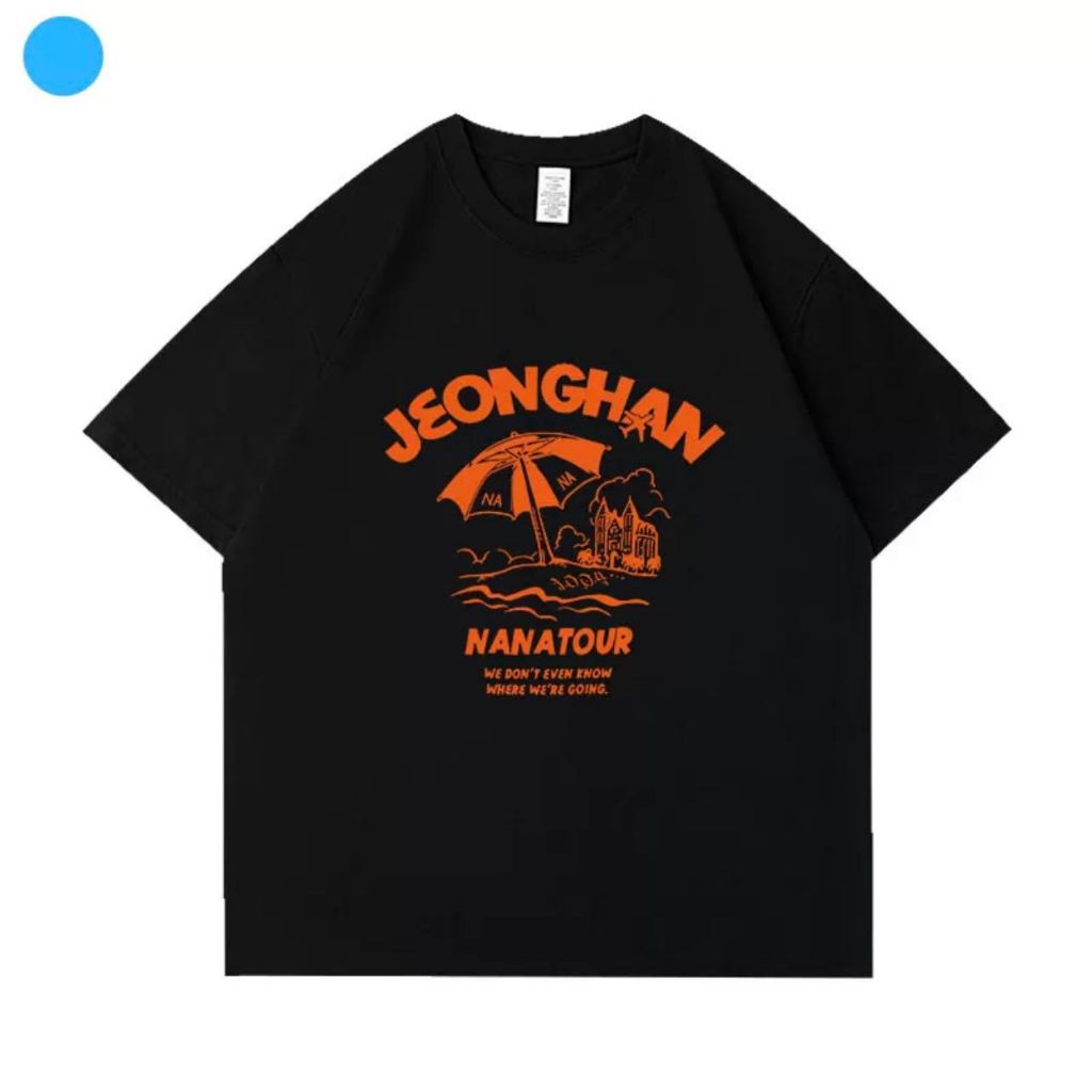 Korean Popular NANA TOUR SEVENTEEN Inspired T-Shirt For Men Tees