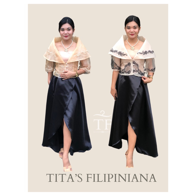 Maria Clara Modern Filipiniana | Shopee Philippines