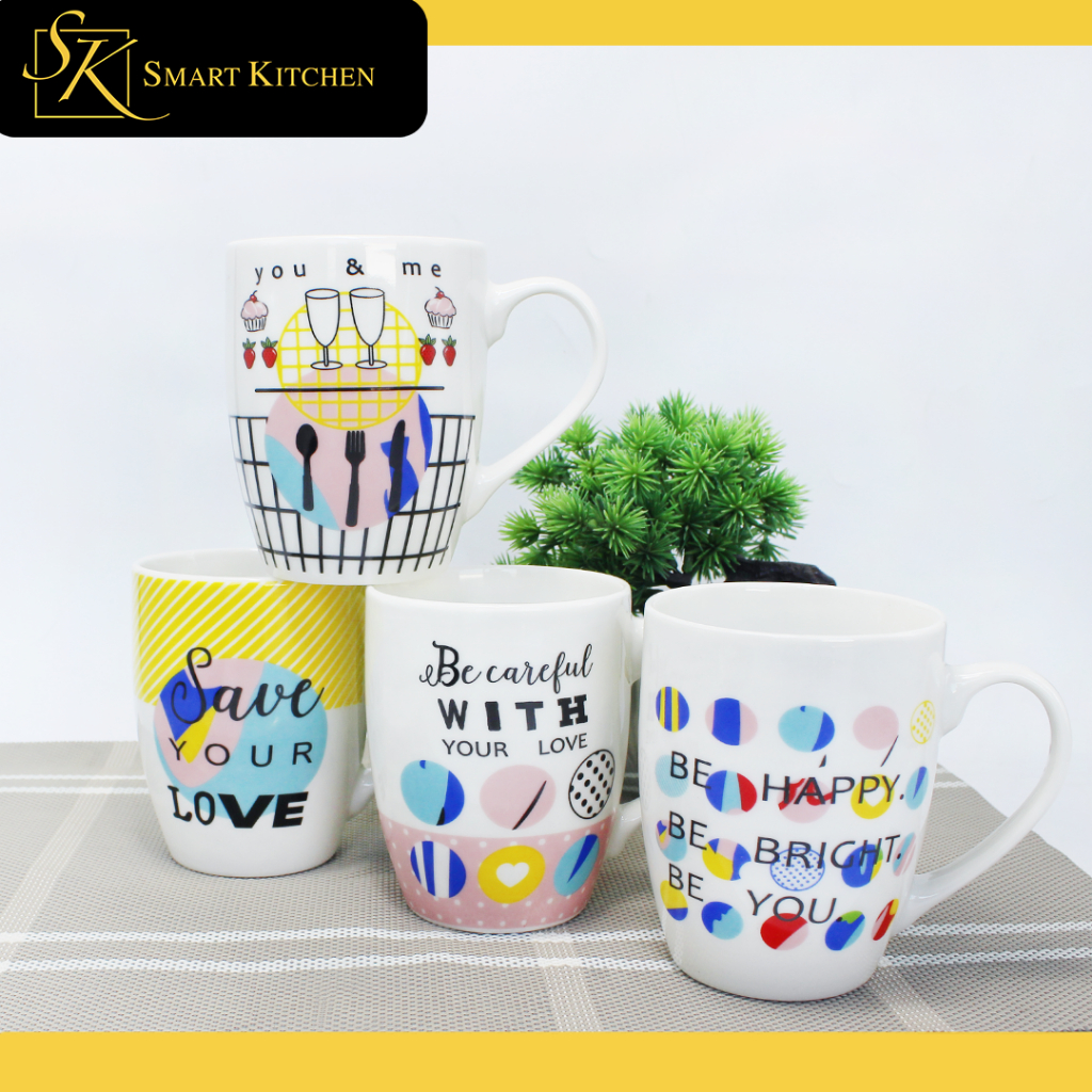 Love Mugs cute design (LOVE MUG-B) Coffee mugs/ tea mugs ceramic high ...