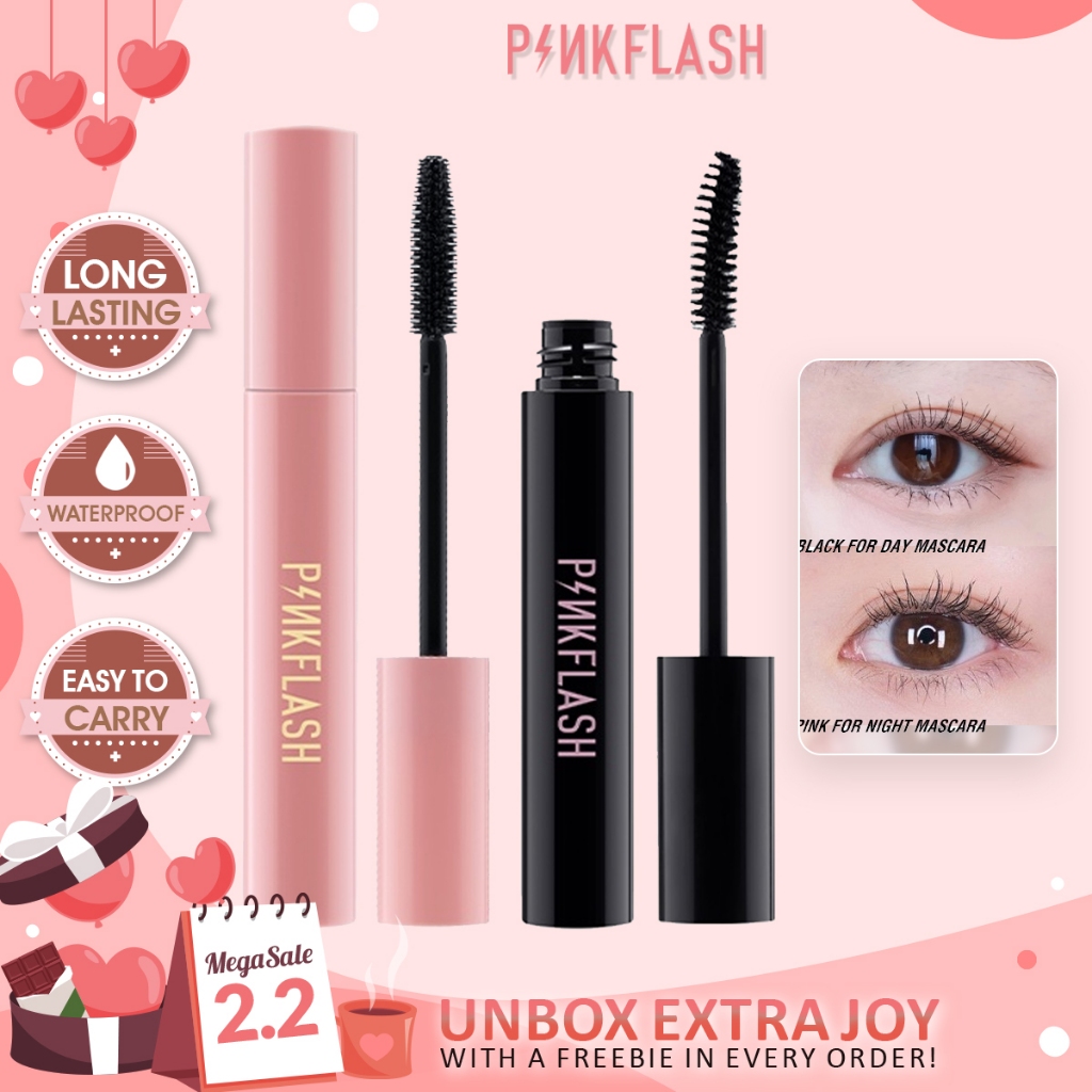 PINKFLASH OhMyWink Mascara Lengthening Volume Waterproof Fiber-Filled ...