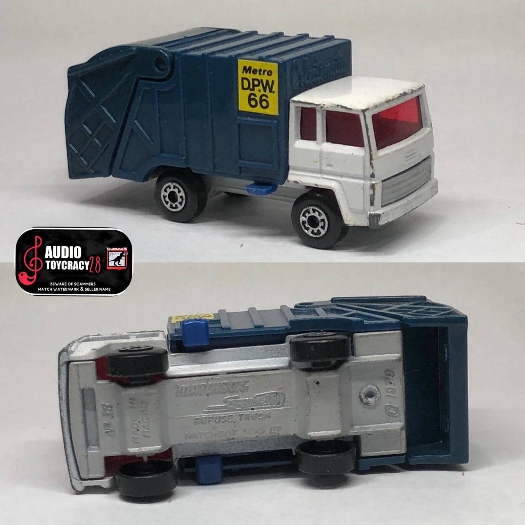Matchbox 36 Ford Refuse Truck (1984) non mint Shopee Philippines