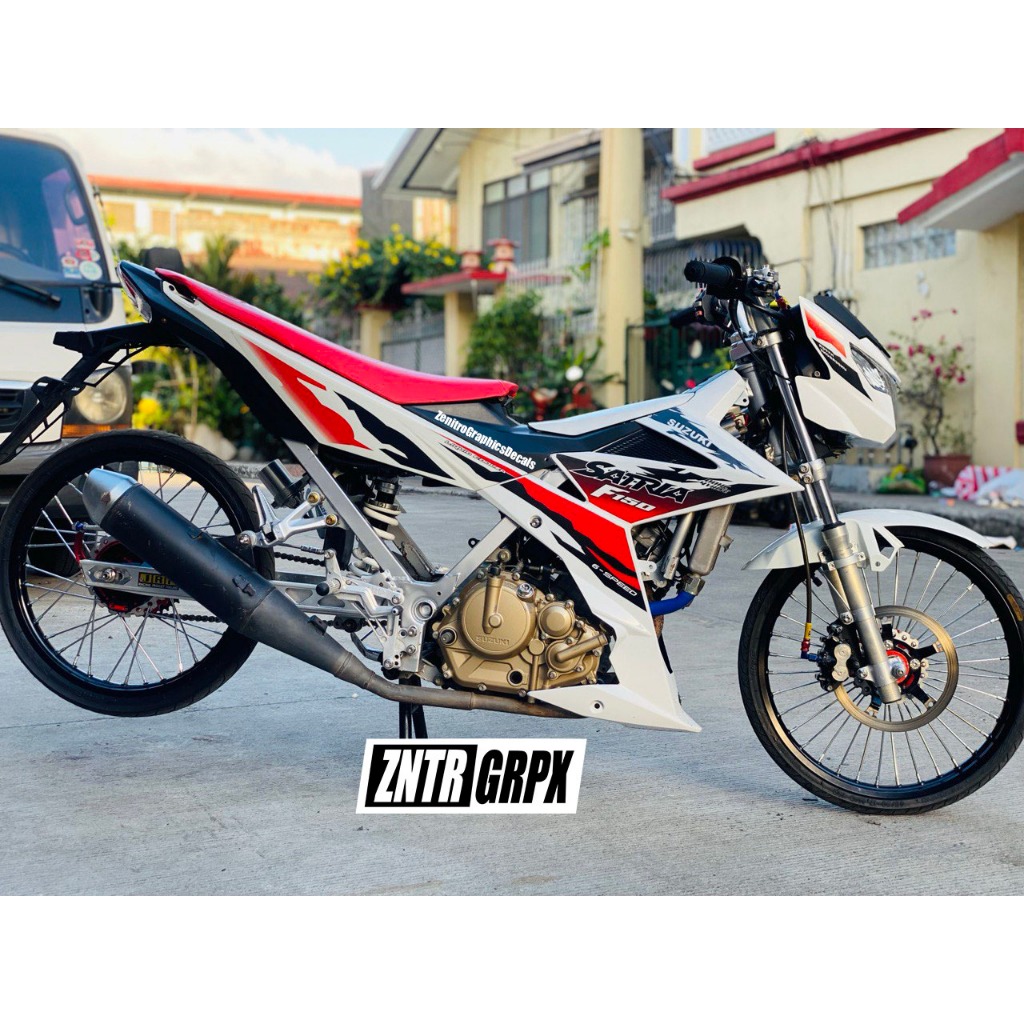 SATRIA F150 RUGGED EDITION DECALS FOR RAIDER R150 FI ONLY (ZENITRO ...