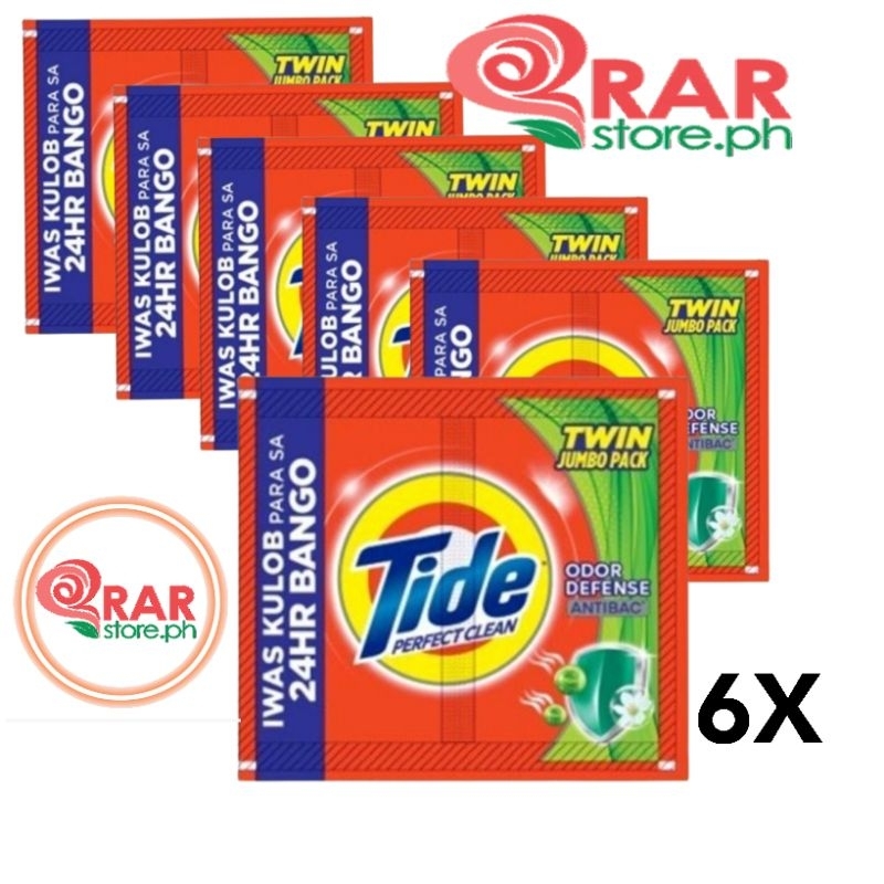 TIDE POWDER ODOR DEFENCE 67 GRAMS (6pcs) | Shopee Philippines
