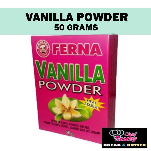 Vanilla Powder 50 Grams (Ferna) | Shopee Philippines