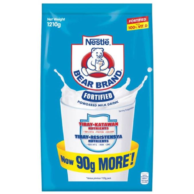 BEAR BRAND FORTIFIED MILK 1210G BEST FOR CHILDREN GATAS NA PAMPALAKAS ...