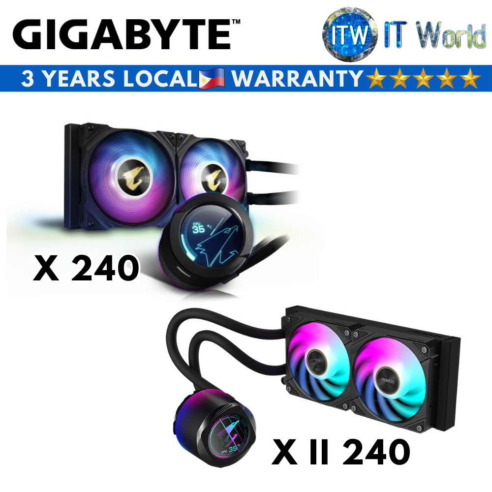 Itw Gigabyte Aorus Waterforce Liquid Cooler (X 240 X II 240