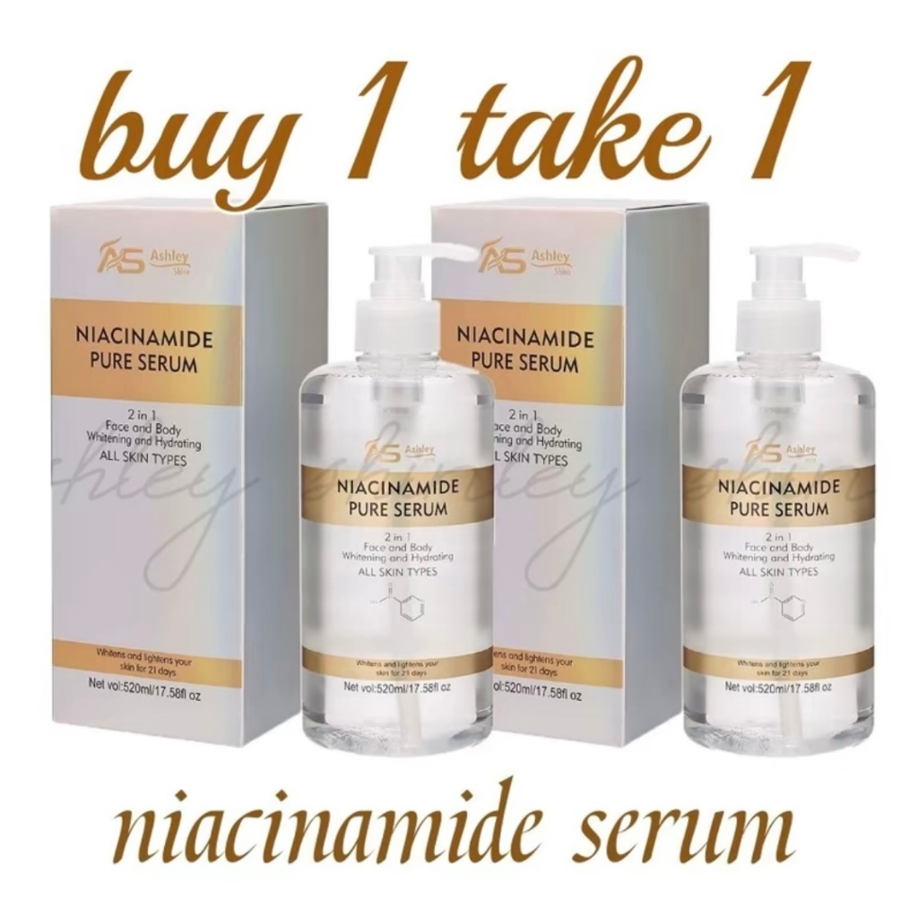 Buy1 Take1 Ashley Shine Niacinamide Whitening Pure Serum Face & Body ...