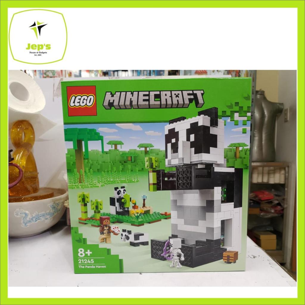 Lego Minecraft 21245 The Panda Haven (2023) | Shopee Philippines