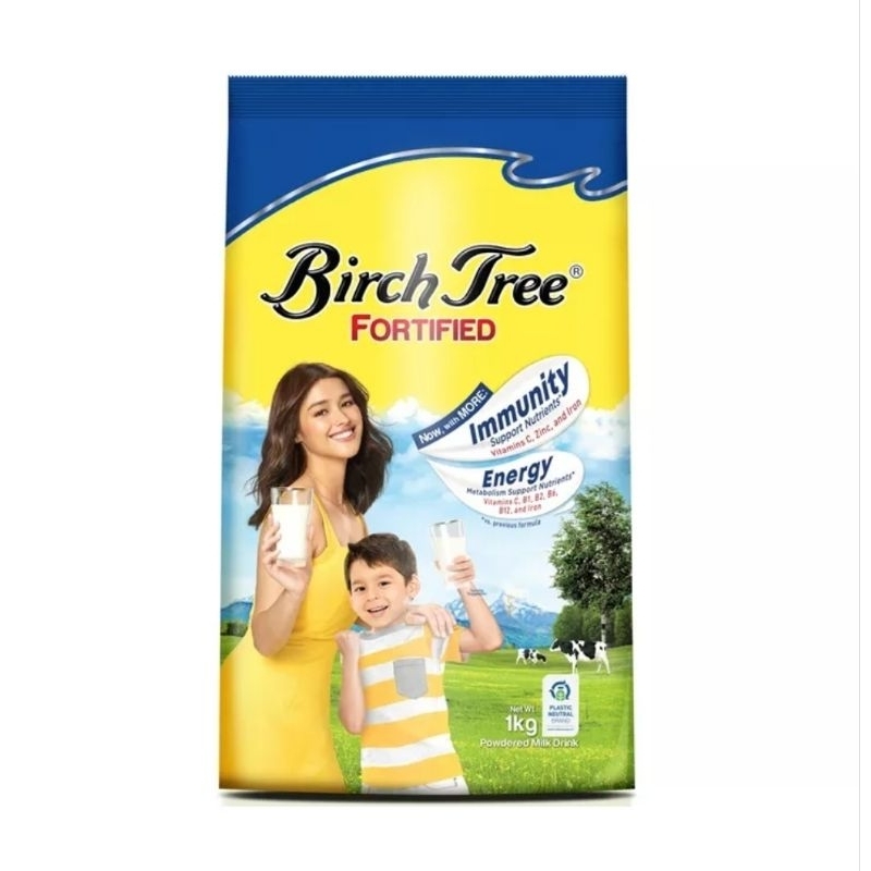 Birch tree fortified powder milk drink 925g | Shopee Philippines