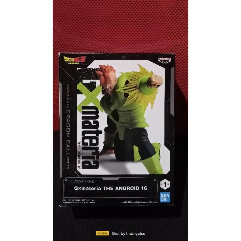 Bandai Banpresto GxMateria Dragonball Z The Android 16 Figure | Shopee ...