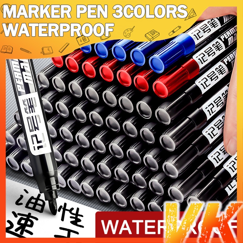 VK Marker Large Head Bold Counting Pen Long Lasting Markers Different