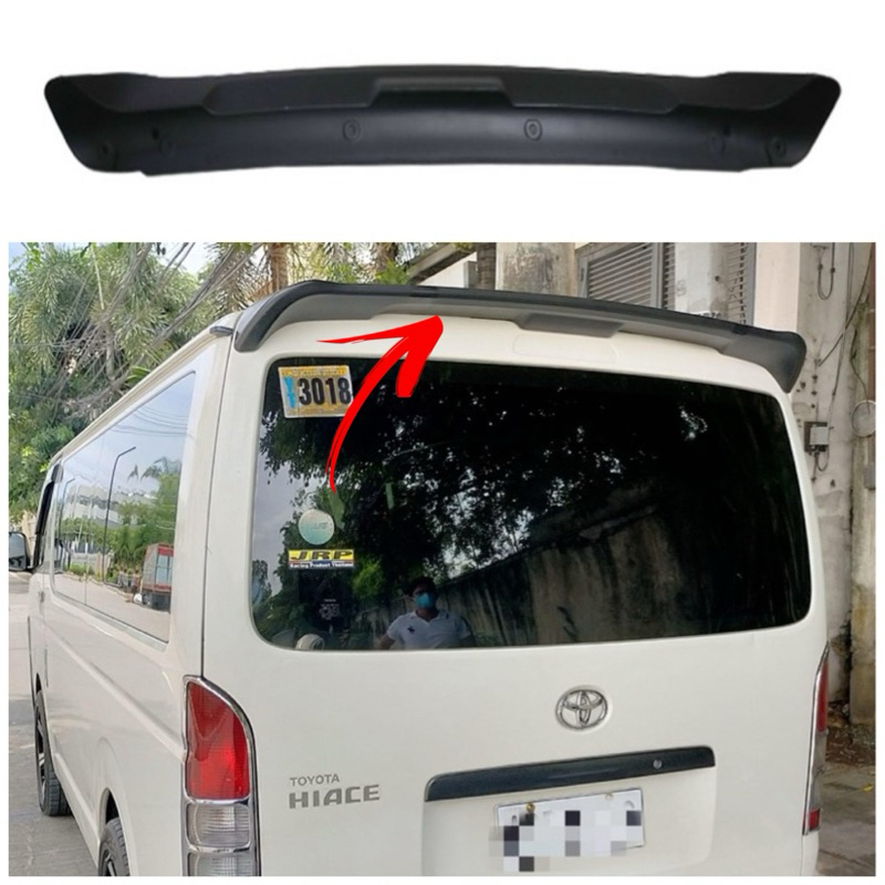 Toyota Hiace Commuter Decontent 2005 2024 TRD Spoiler Shopee