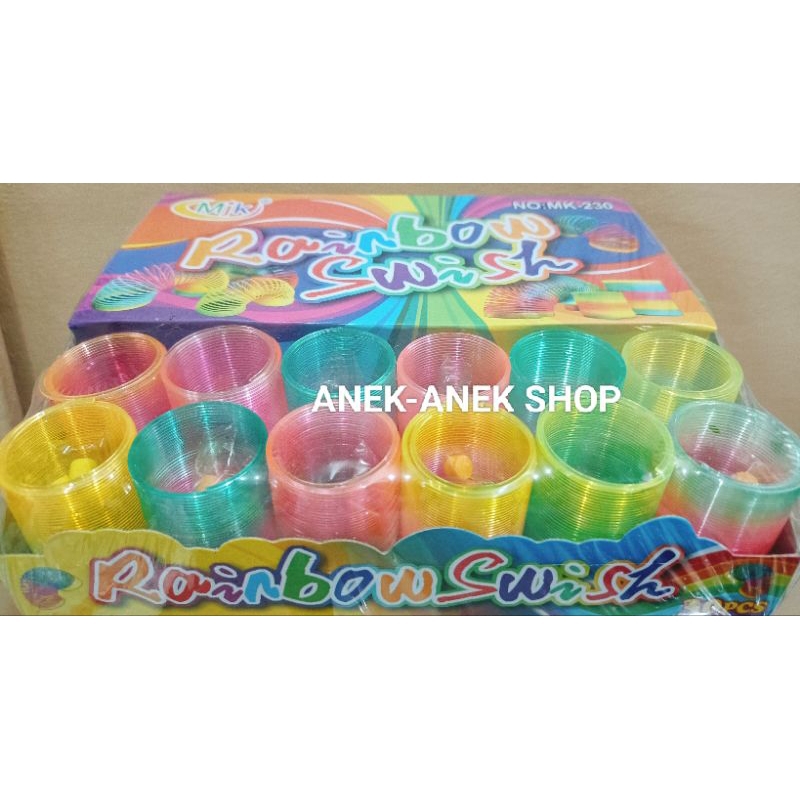 RAINBOW SWISH TOY WITH CANDY (30PCS) | Shopee Philippines