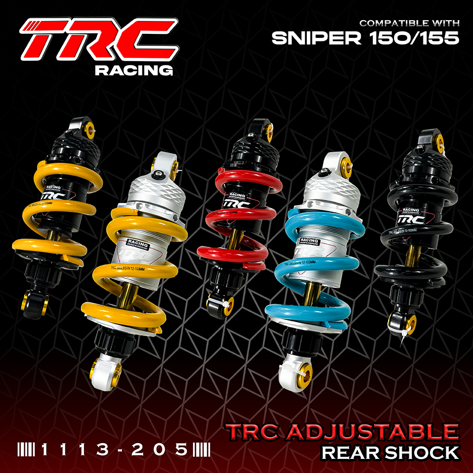 TRC RACING I-TECH SERIES MONOSHOCK for Sniper 150/155 1113-205 | Shopee ...