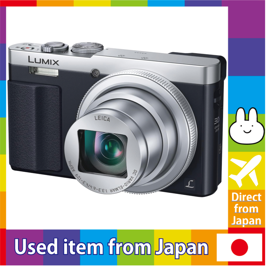 [Used in Japan] Panasonic Digital Camera Lumix TZ70 Optical 30x Silver
