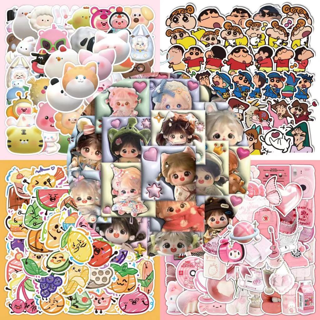 3D Stickers DIY Decorative Cute Cartoon Waterproof PVC Sticker for Cup ...