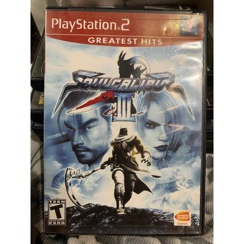 PS2 ORIGINAL Soul calibur 3 greatest hits | Shopee Philippines