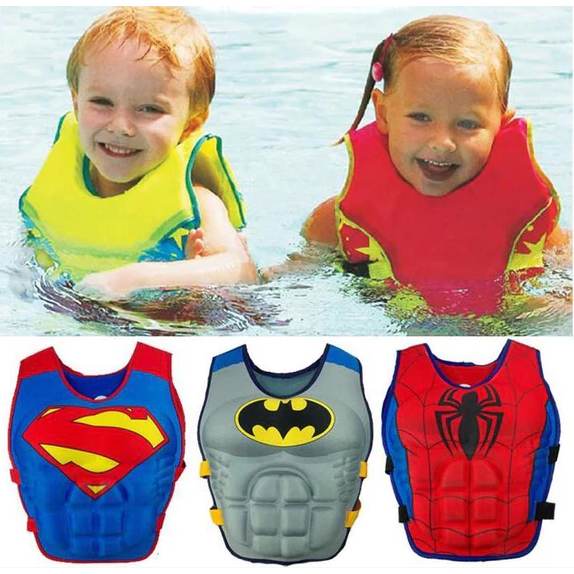 New 3D Children Life Jacket, Kids Swim Wear Life Vest Water Sports ...