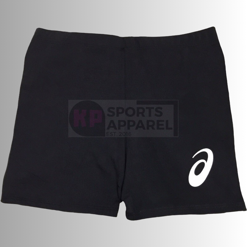 Men's Volleyball Black Spandex Volleyball Shorts Black Series