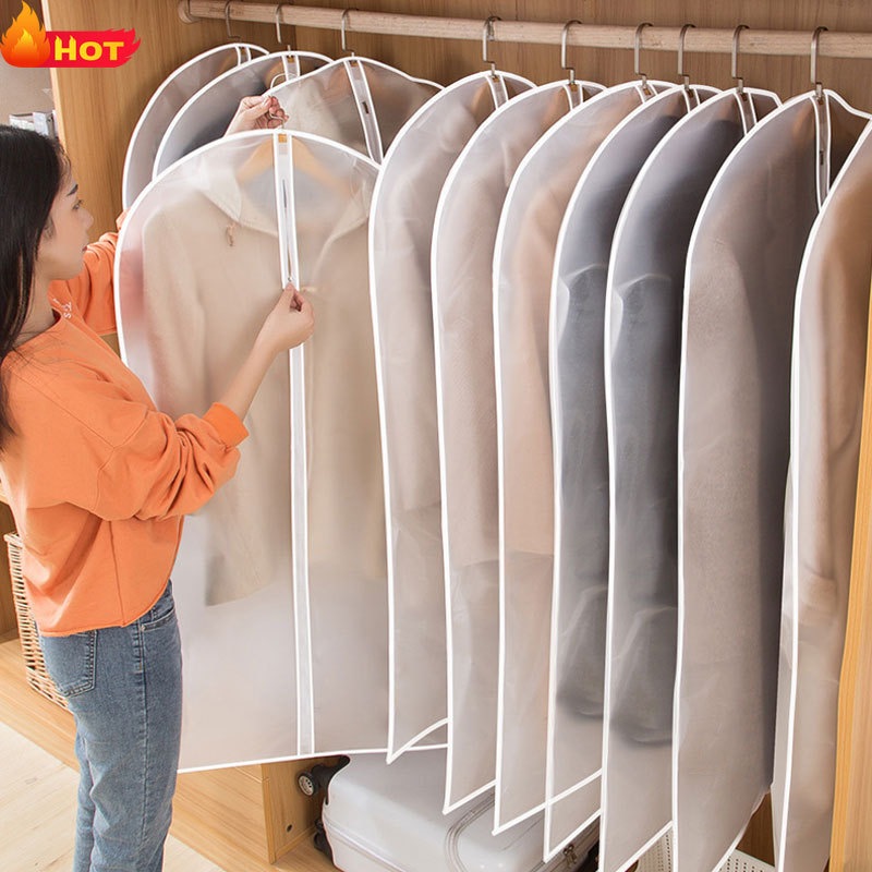 Rules Wardrobe Clothes Storage PEVA Clothes Dust Cover Fully Enclosed ...