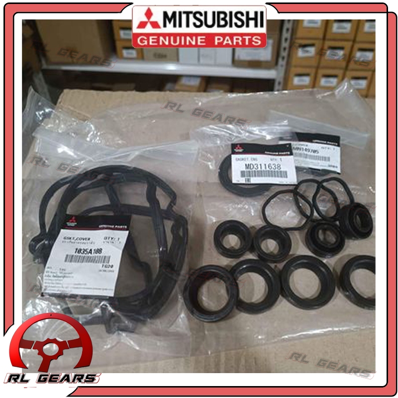 GENUINE Mitsubishi 4D56 Montero Strada L200 Valve Cover Gasket Rocker ...