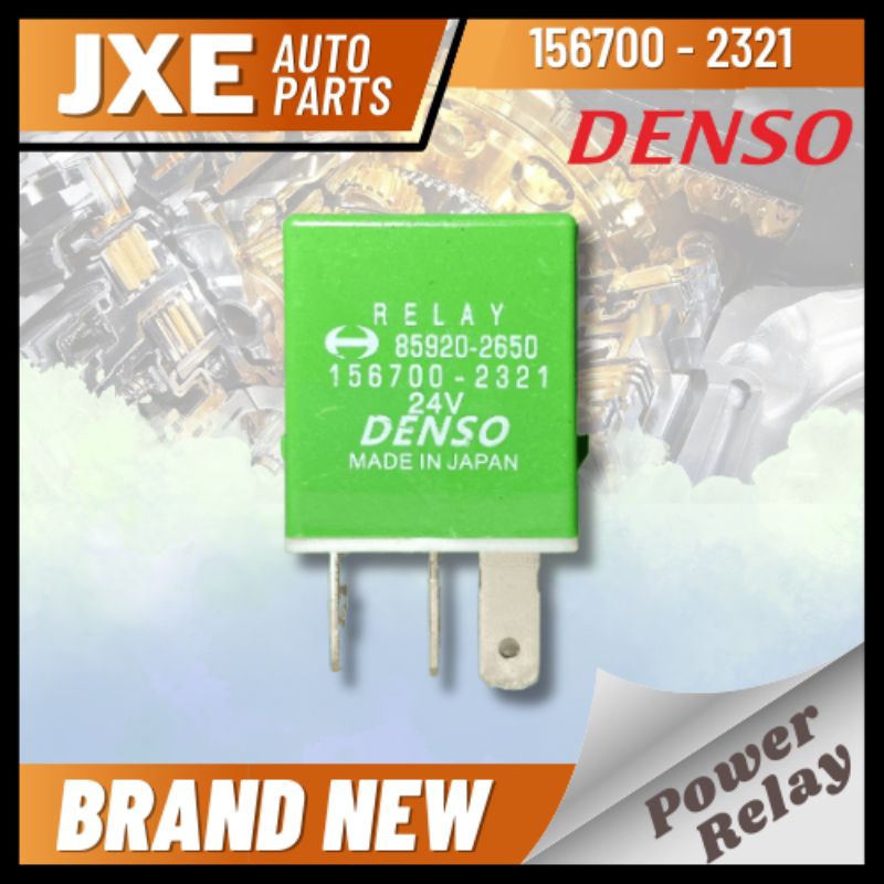 RELAY 24V 4 PIN DENSO Japan Made (156700 - 2321) | Shopee Philippines