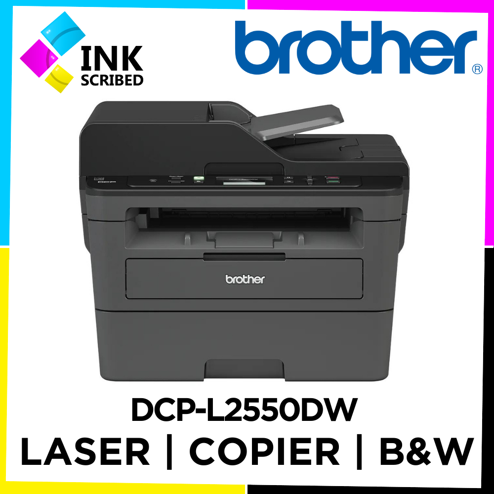 BROTHER DCP-L2550DW 3-in-1 Monochrome Laser Multi-Function Printer ...