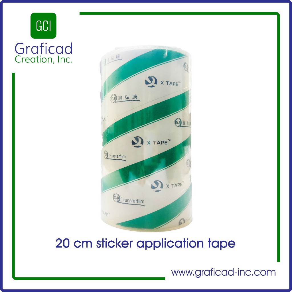 20 cm (8) Sticker Application Transfer Tape Lifter | Shopee Philippines