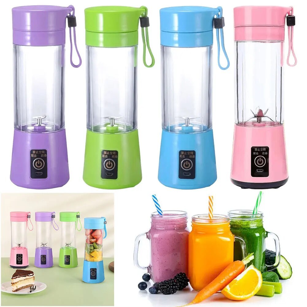 400ml portable automatic milkshake making smoothie machine juicer ...