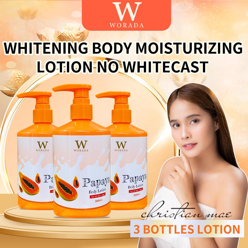 [FDA Approved] WORADA Whitens In 7Days Papaya Lotion W/ Gluta Acid And