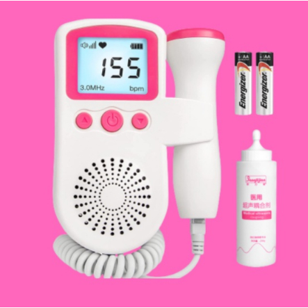 Fetal Doppler for Pregnant Portable Doppler Fetal Heart Monitor ...