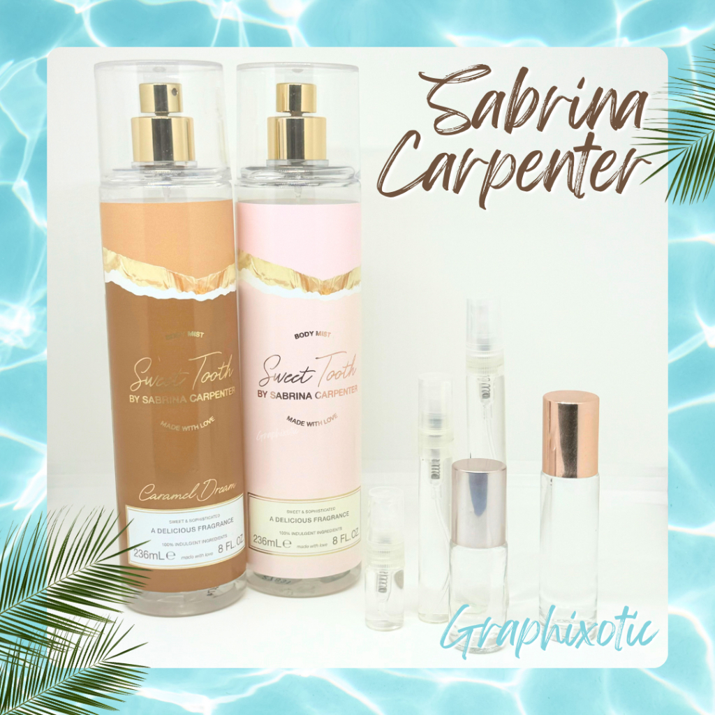 Full Bottle 30ml / 236ml Sweet Tooth & Caramel Dream by Sabrina Carpenter Body Mists Shopee