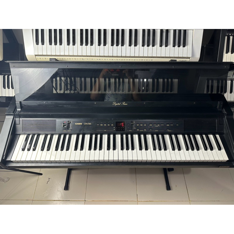 Casio CPS 740 Digital Piano Keyboard Organ Semi Weighted 76 Keys