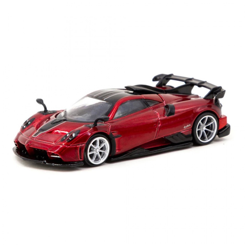 Tarmac Works GLOBAL64 Pagani Imola Rosso Dubai 1:64 - Pressofuso T64G-TL046-RE