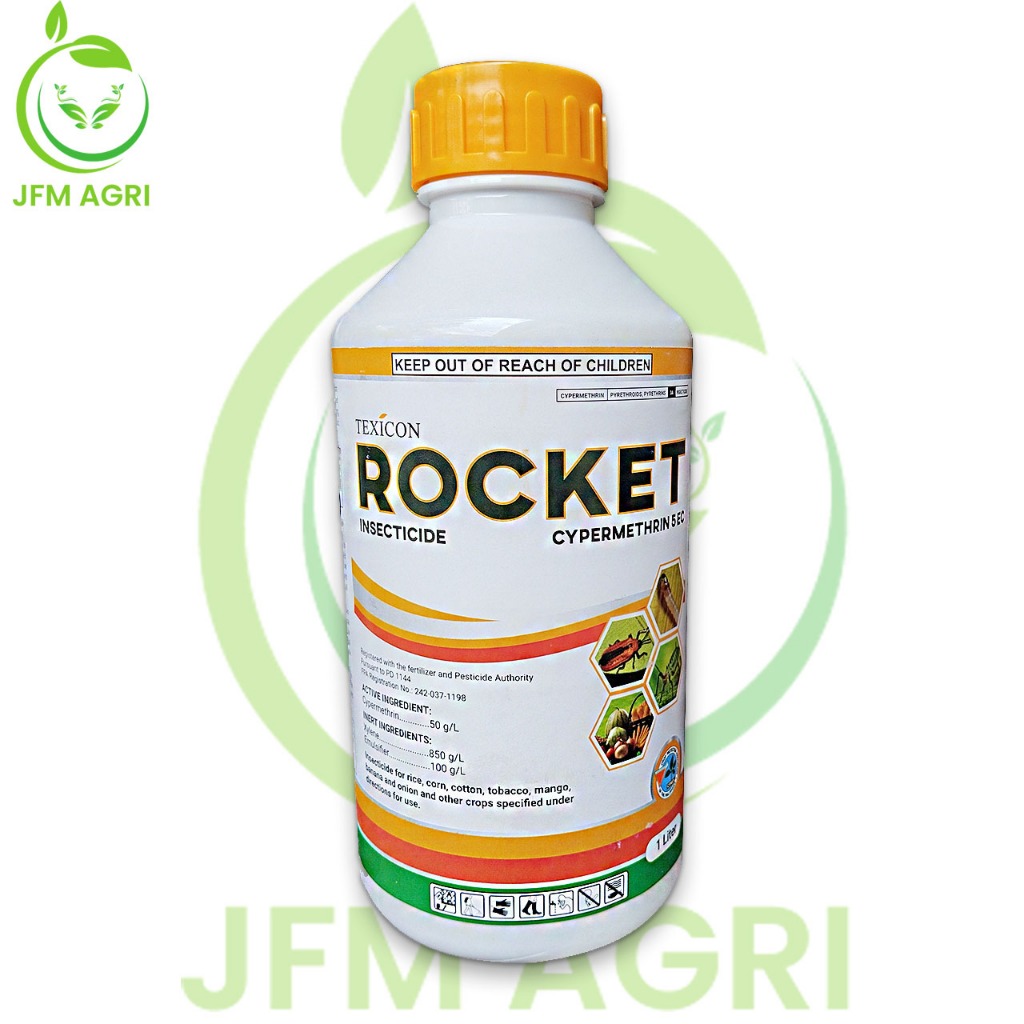 Rocket 5 EC Cypermethrin Insecticide Cyoermethrin Texicon (1 Liter ...