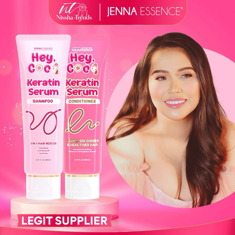 Jenna Essence HEY COCO DUO Sulfte Free Paraben Free Silicone Anti ...