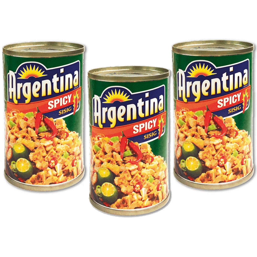 Argentina Spicy Sisig 150g Pack of 3 | Shopee Philippines