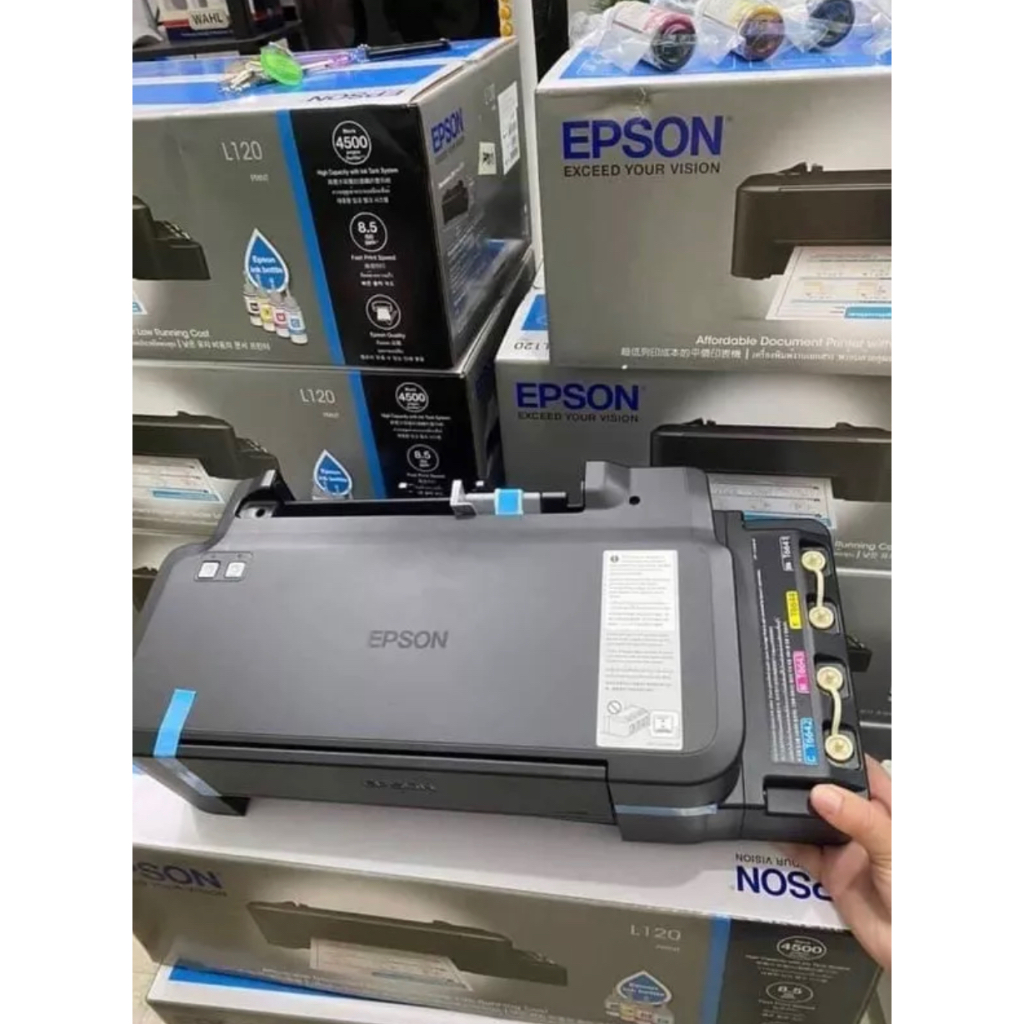Epson L120 Inkjet Tank All In One Compact Printer With Freebies Included Shopee Philippines