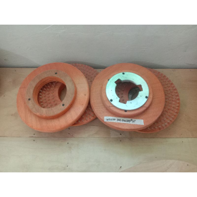 WILSON Floor Polisher PAD HOLDER 13 & 10 with Bracket & without