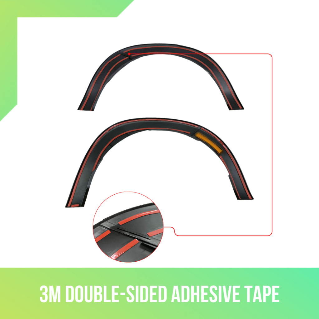OC TOYOTA INNOVA ZENIX MODELLISTA 2023-2024 FENDER FLARE COVER W ...