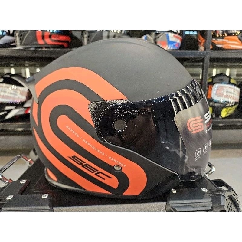 SEC Mist, Moon and Aldebaran Half Face helmet | Shopee Philippines