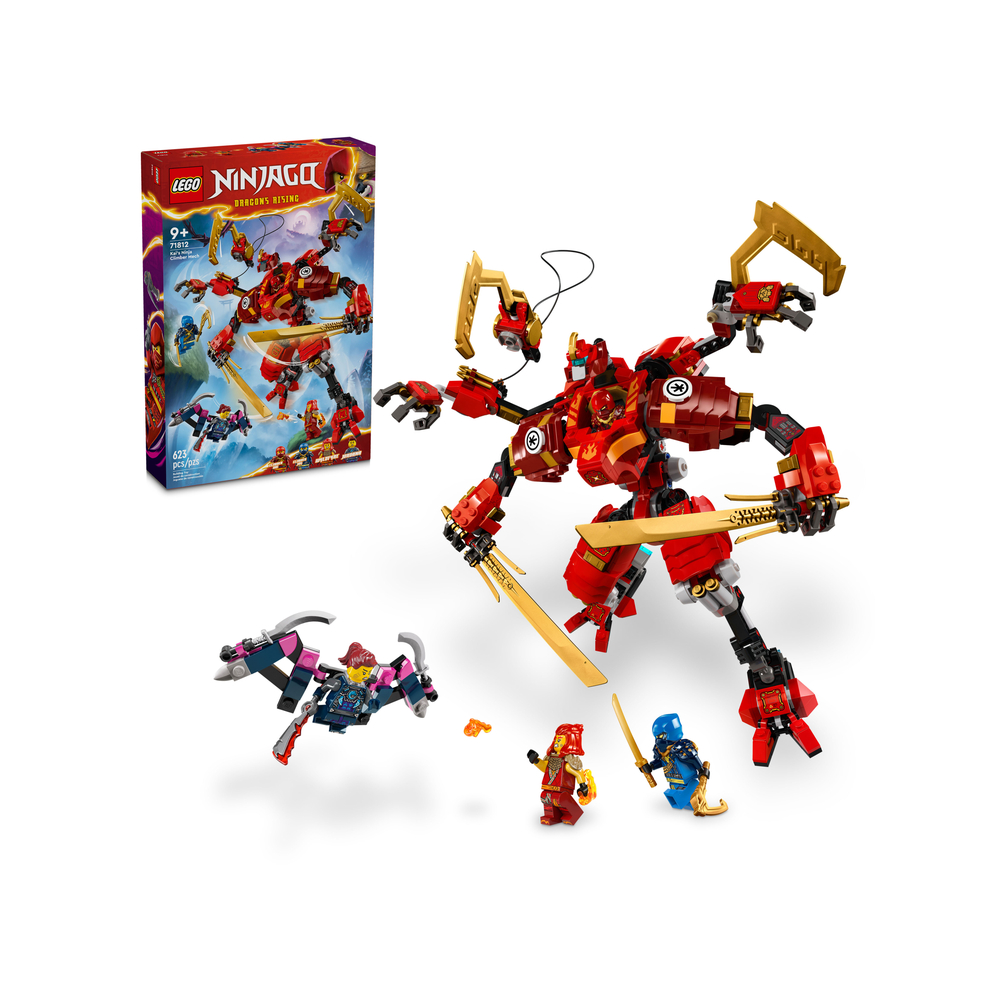 LEGO Ninjago 71812 Kai's Ninja Climber Mech | Shopee Philippines