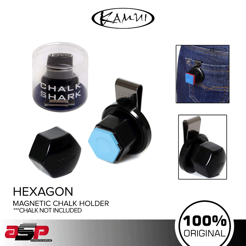 Kamui Chalk Shark Chalk Holder Brown ROKU Hexagon (Chalk not